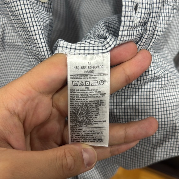 Gap Mens button up shirt Medium - Picture 5 of 5
